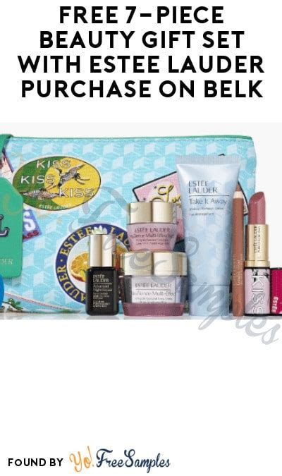 belk estee lauder gift set.